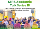 MIPA Academic Talk Series ke-18 Bahas Misteri Kuantum dan Kegunaannya pada Teknologi