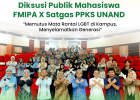 Bangun Kampus Sehat dan Bermartabat, FMIPA UNAND Bahas Isu LGBT Bersama Satgas PPKS