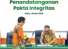 Berita Acara Penandatanganan Pakta Integritas di Lingkungan FMIPA Universitas Andalas