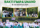 BAKTI FMIPA 2025 Sambut Mahasiswa Baru dengan Meriah