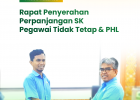 Penyerahan SK Perpanjangan PTT dan PHL di FMIPA UNAND: Dukungan Untuk Kinerja Tenaga Pendidikan