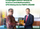 FMIPA Unand Terima Kunjungan Resmi Faculty of Science and Mathematics UPSI Malaysia: Perkuat Kolaborasi Riset dan Pendidikan Internasional