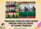 Fakultas MIPA Unand Jalin Kerjasama dengan Fakultas Hayati  Universitas Pahlawan Tuanku Tambusai