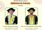 Dekan FMIPA Unand Prof. Dr. Syukri Arief, M.Eng Dilantik Jadi WR1 Unand