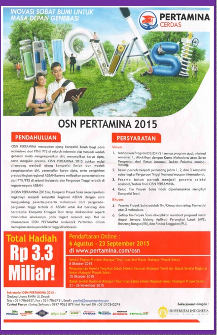 OSN Pertamina 2015