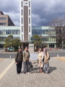 4 orang dosen FMIPA Unand diundang ke Okayama University Jepang.