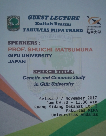 Pengumuman Kuliah Tamu GIFU University