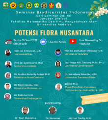 Dihadiri hampir 2000 peserta, Seminar Biodiversitas Indonesia “Potensi Flora Nusantara” terlaksana dengan sukses