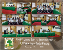 FMIPA Unand Jalin Kerjasama dengan FST UIN Imam Bonjol