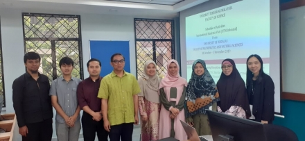 4 Mahasiswa FMIPA Universitas Andalas Menjalani Program Student Mobility di Faculty of Science UTM